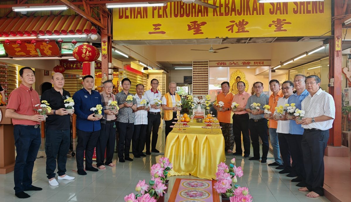 请签发（大北马）吉打三圣慈善福利中心庆祝佛诞节。