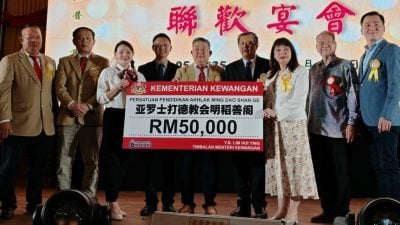 明稻善阁250万筹建新阁   林慧英 沈志强拨款支持