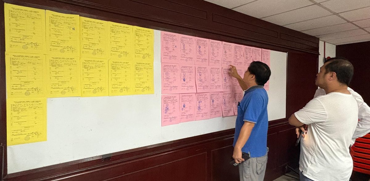 请签发（大北马）槟华青24团体竞争18席　11个人理事皆不战而胜　