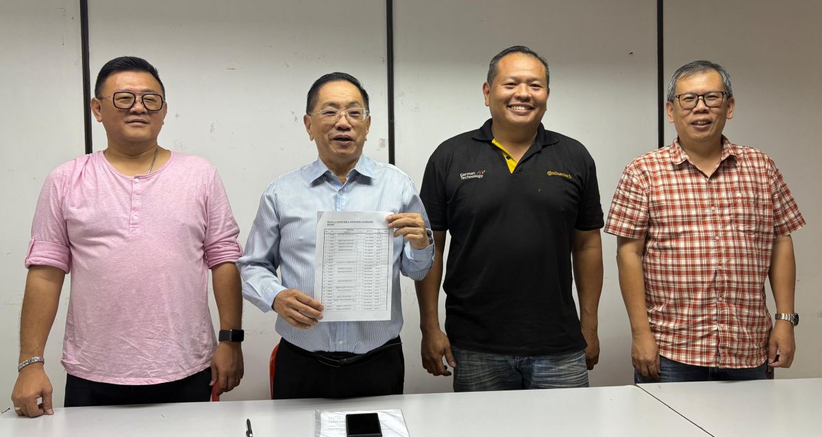 请签发（大北马）槟华青24团体竞争18席　11个人理事皆不战而胜　