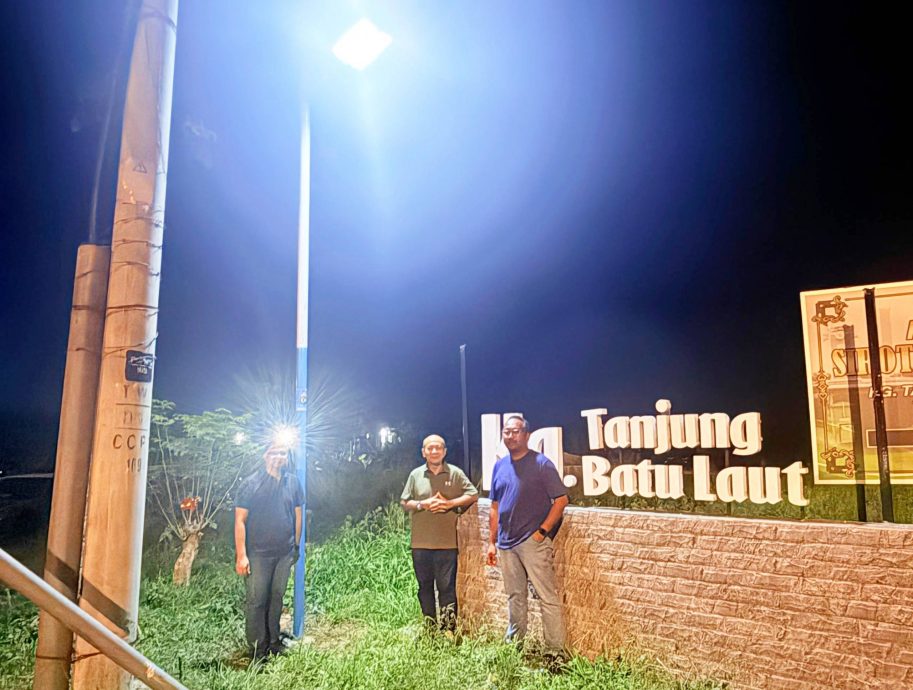 请签发(大北马)玻马大飘洋过海到沙内陆,安装近4000太阳能路灯