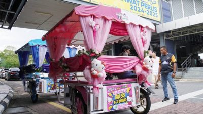 配合交怡海空展    玻彩虹村Choley载客