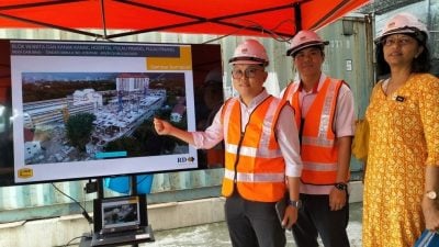 联邦政府拨款7.58亿   3工程提升槟中央医院