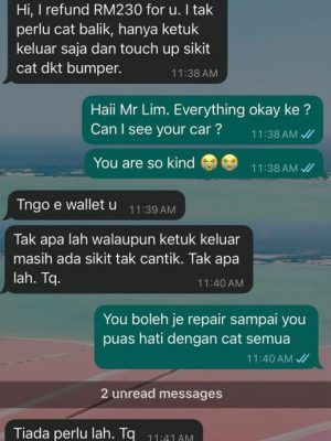 追尾赔钱后竟获退款 女子感动遇到诚实陌生人