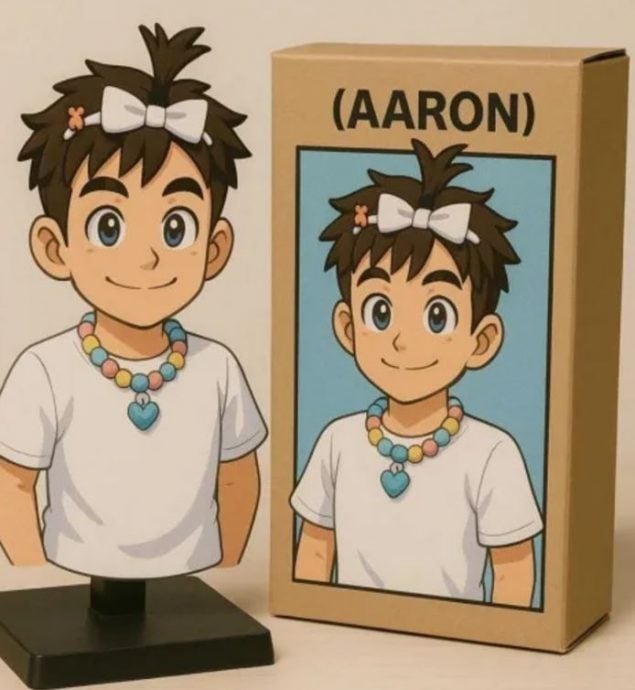 郭富城获二女儿亲做造型 “姑娘”Look引视觉冲击