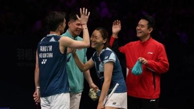 陈斌生：谢苏摆脱伤势后已回勇  “马男双混双具顶尖竞争力”