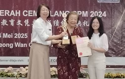霹雳女中学术表现卓越 SPM及格率5年来最高