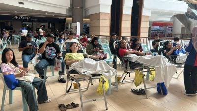 青运哈芝阿末支会与关丹都市狮子会联办捐血活动 筹获115包血