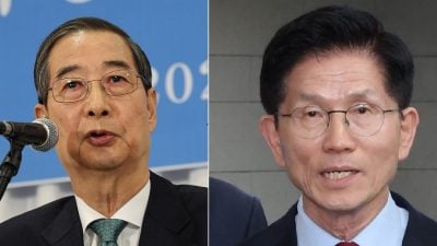 韩国民力量党总统候选人 金文洙与韩悳洙谈判破裂