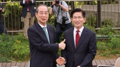 韩国民力量党总统候选人争夺 金文洙韩悳洙再谈判仍无果