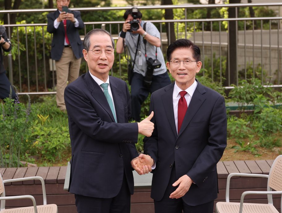 韩国民力量党总统候选人争夺 金文洙与韩悳洙再谈判仍无果