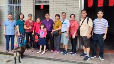 马口泷江同乡重返故里罗定 共叙乡情