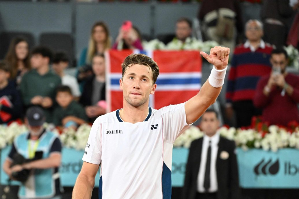 马德里网球赛| 男单诞生新王  德雷珀决战鲁德