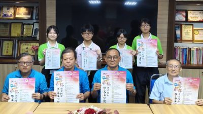 【校园报道】全柔国中华文文学奖   华采杯激发创作热情