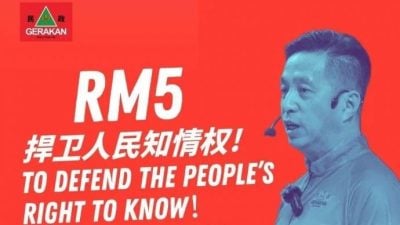 槟民政放眼筹募50万  助胡栋强上诉诽谤案