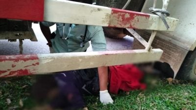 女狱警遭水泥罗里碾死
