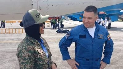 LIMA 25 大马女军官一口流利俄语 俄罗斯空军飞行员都赞好