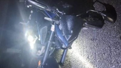 涉3摩托1罗里    大道连环撞2死1伤