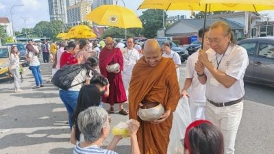浴佛 供僧 祈福   卫塞节庙宇法喜满满