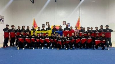 甲武术龙狮总会32运动员 明征全国青少年武术赛