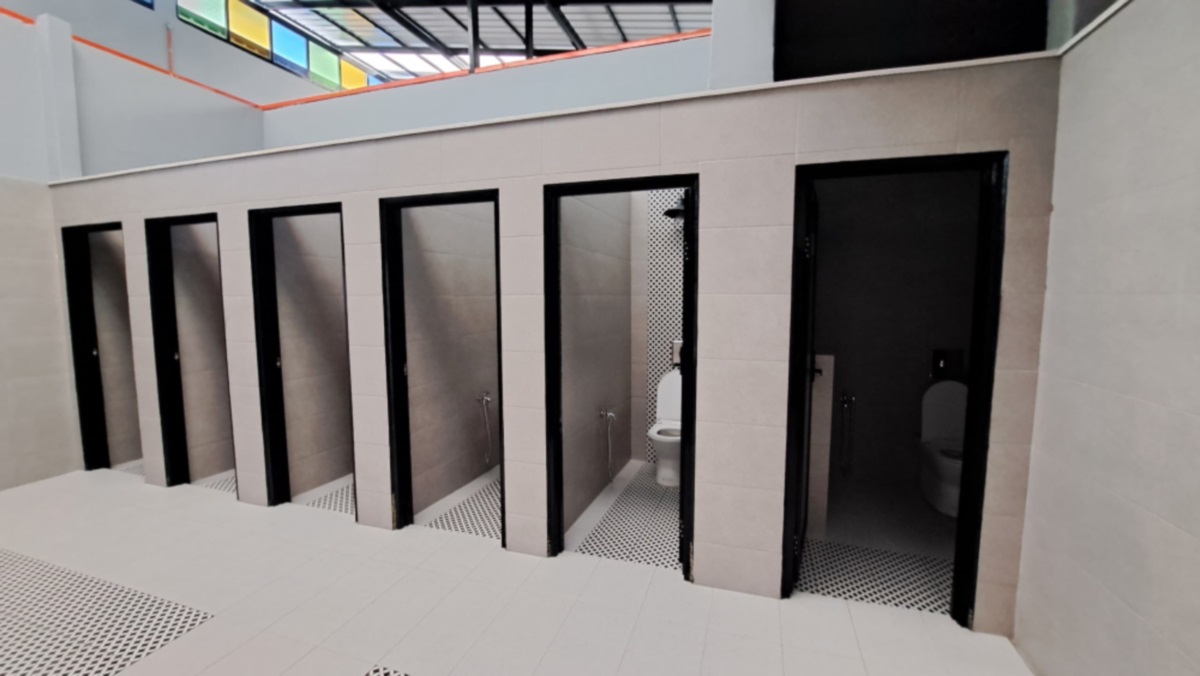 （大北马）10座公厕大翻新