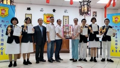 全槟福建常年杯辩论赛   恒毅分校A队夺冠
