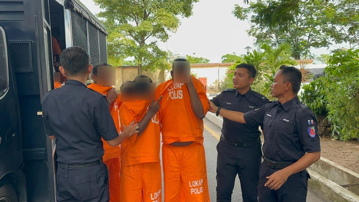 （大北马）北海拉惹乌达路华裔男子遭3名蒙面男子砍伤案，再有5人被扣查。