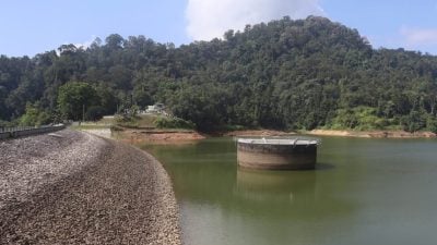 槟2水坝储水量 稍增　民众仍受促省水