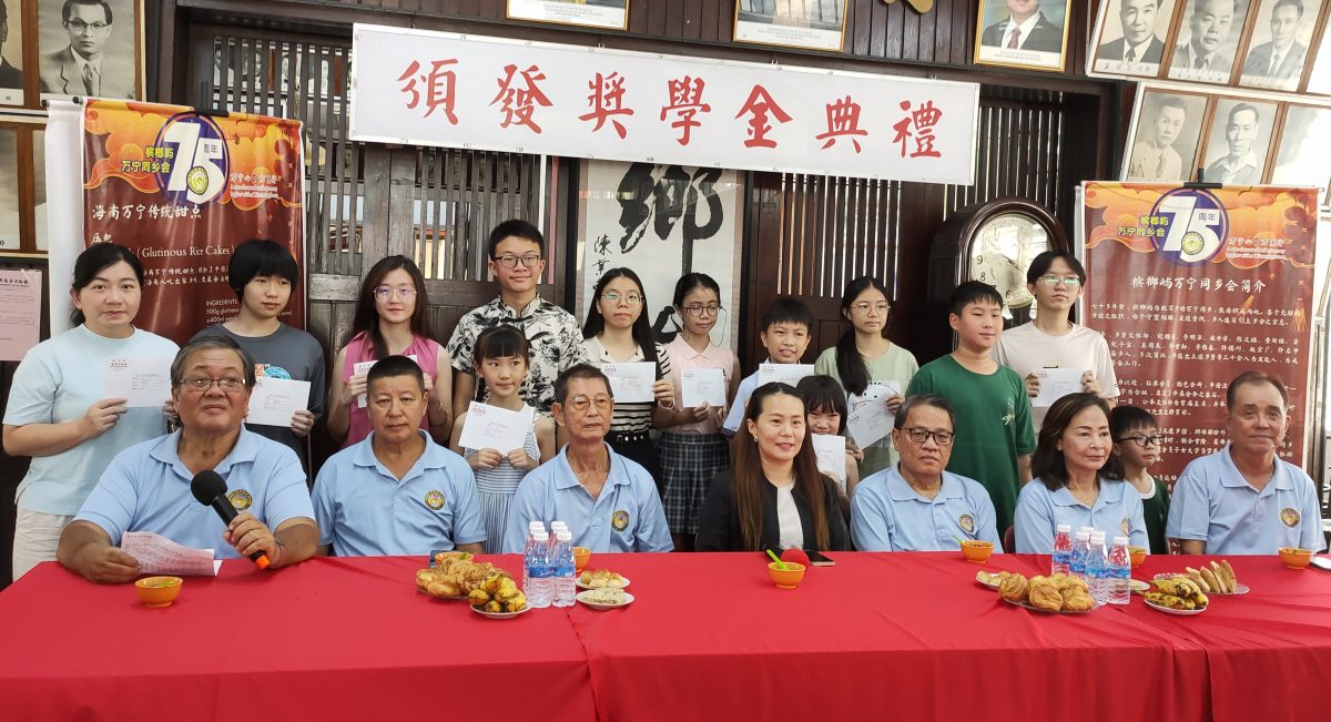 （大北马）槟榔屿万宁同乡会 设文化角落展示万宁传统技艺