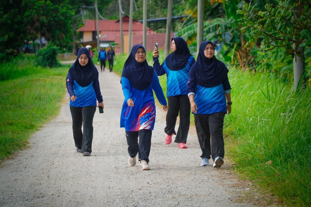 （大北马）槟西南区警方推广 鼓励警员日走一万步 