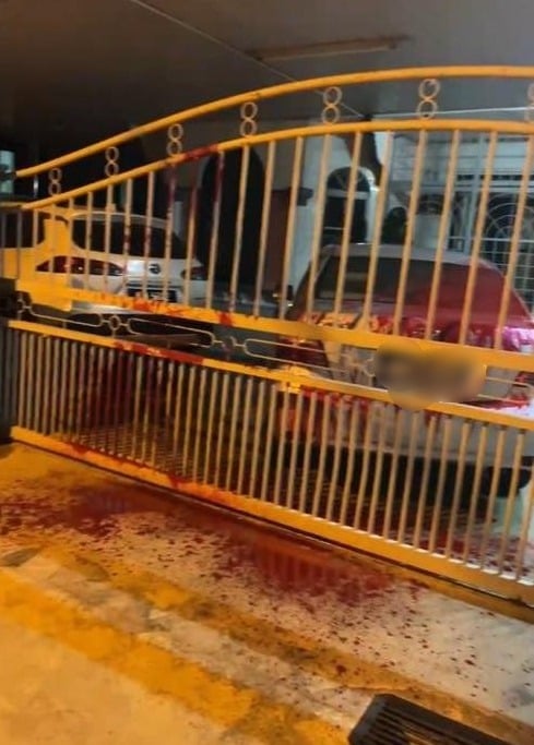 (大北马)点错相住家遭人泼红漆