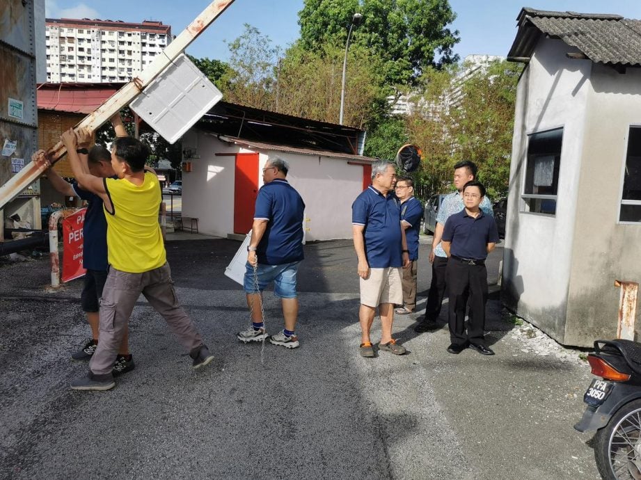 (大北马)王宇航协调成功 五条路珍珠大厦通往社尾万山通道重新开放