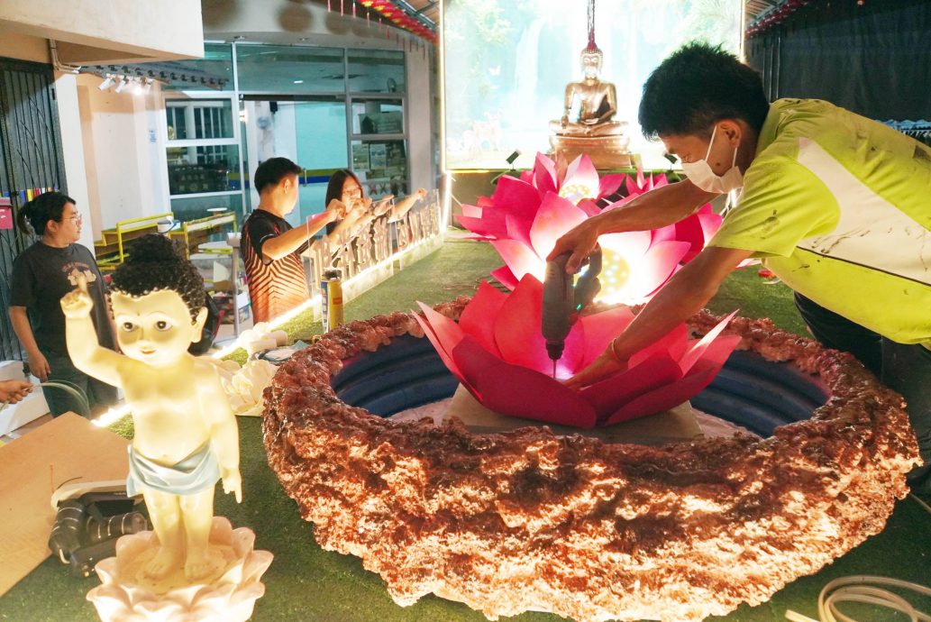 （大北马）玻佛学会卫塞节花车游行停办5年，今年复办以佛陀故事为主轴