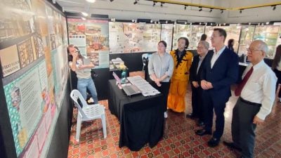 赤道藝術學院畢業展  學生展示不同專業成果
