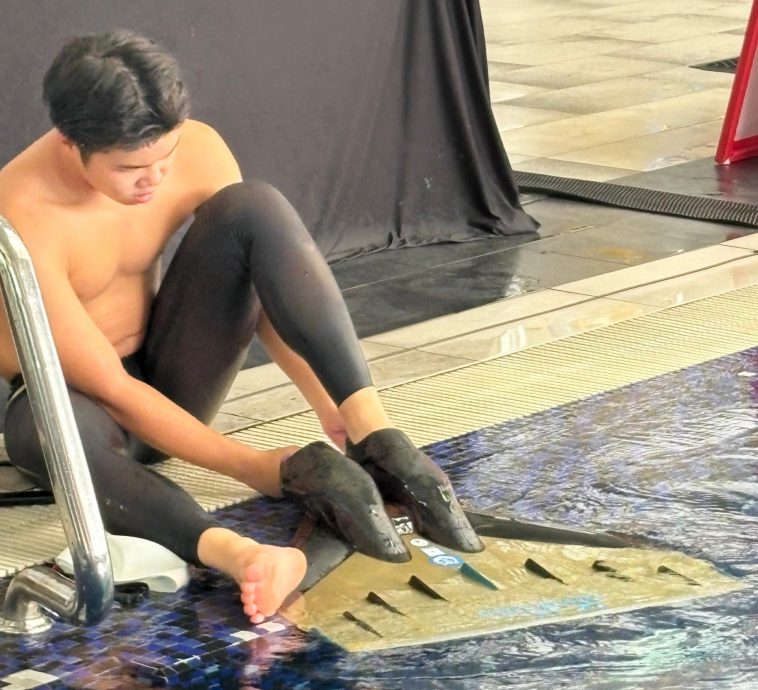 （大北马）蹼泳运动迅速崛起　魏子森：槟城派10选手征战世界杯赛