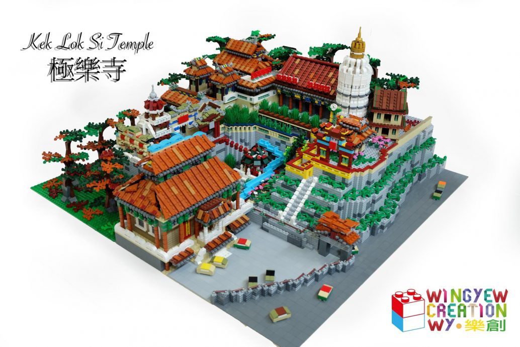 （大北马）黄泳耀投稿槟城三轮车LEGO模型　盼集满支持票登上全球乐高市场