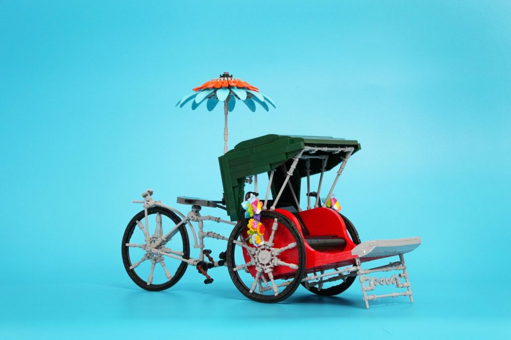 （大北马）黄泳耀投稿槟城三轮车LEGO模型　盼集满支持票登上全球乐高市场