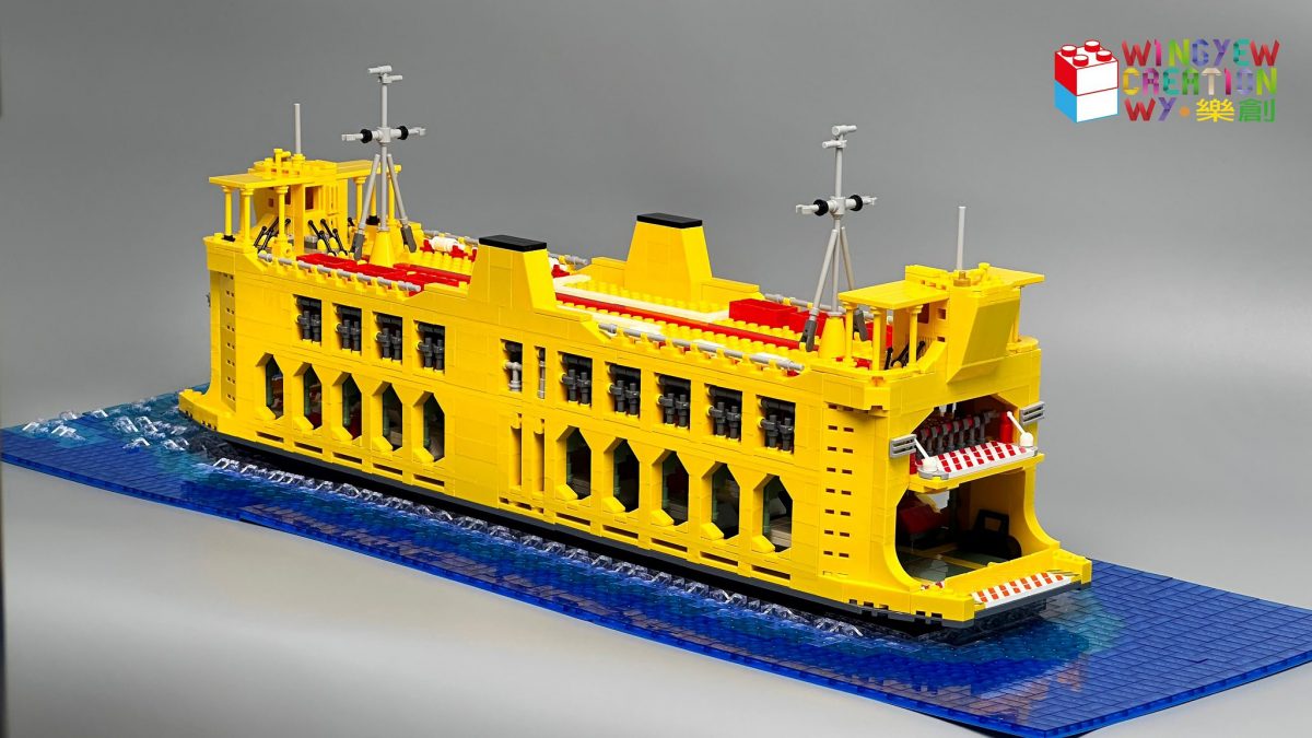 （大北马）黄泳耀投稿槟城三轮车LEGO模型　盼集满支持票登上全球乐高市场