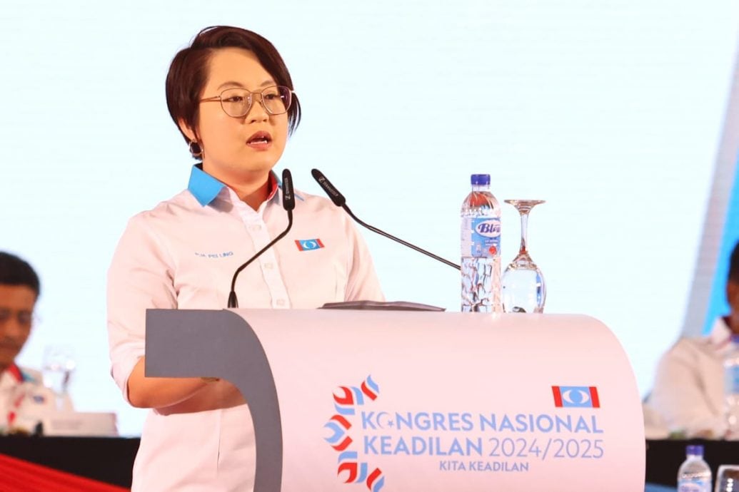 (已签发)全国:公正党辩论3:潘佩玲:必须全面落实 30%女性参与政策