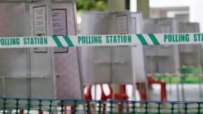 獅城大選2025  | 涉破壞投票站公物 13名青少年受查