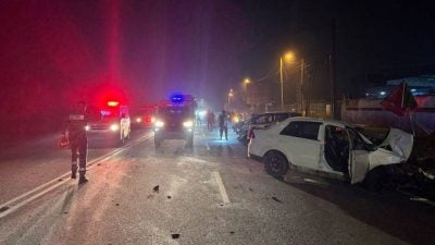 哥打3车致命意外 10岁男童当场伤重身亡