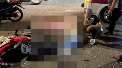 姐弟共骑摩托车失控酿祸   18岁弟弟当场丧命