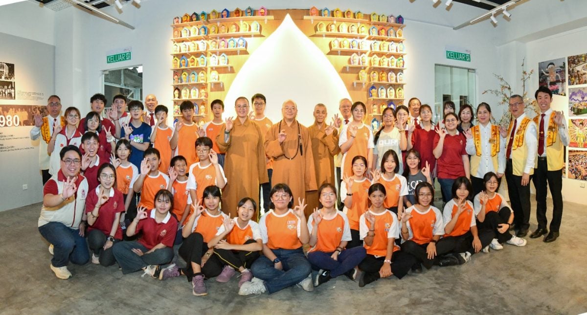 新马寺佛诞节特展开幕,心保和尚期许人人皆有觉悟心