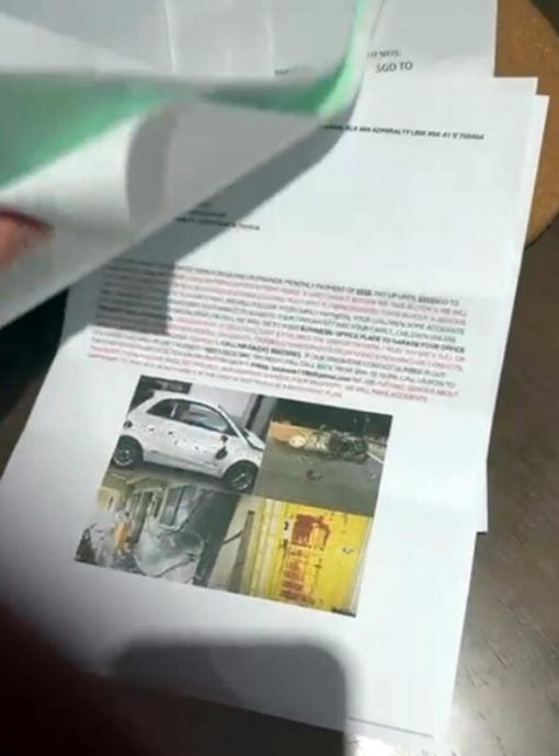 (已签发)柔:狮城二三事:51万新元买到“阿窿屋” 孕妇接追债恐吓信