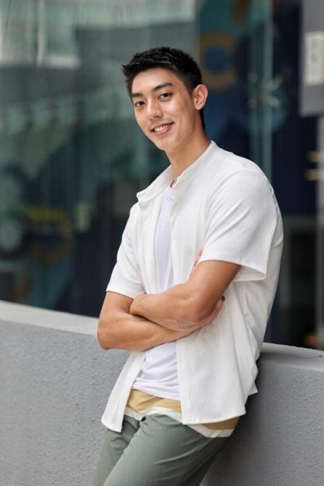 (已签发)柔:狮城二三事:才华季军首当男主角 仲伟杰请教视帝陈汉玮