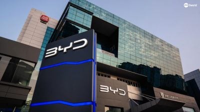 比亚迪今年初四个月首次超越丰田 成为狮城销量冠军