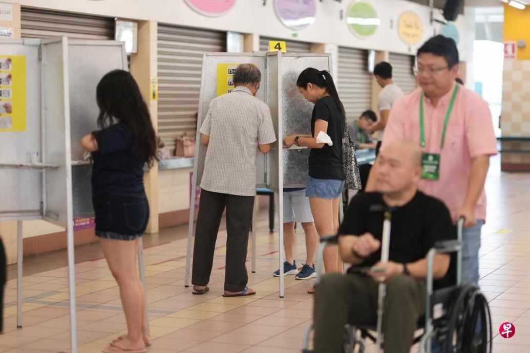 (已签发)柔:狮城二三事:狮城大选2025 | 48%选民已投票 黄循财偕夫人现身投票