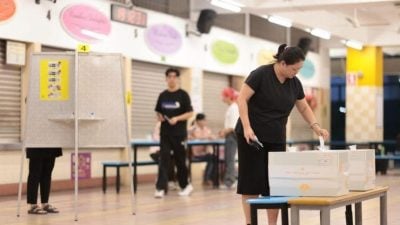 狮城大选2025 | 投票晚上8时截止 计票工作正式展开