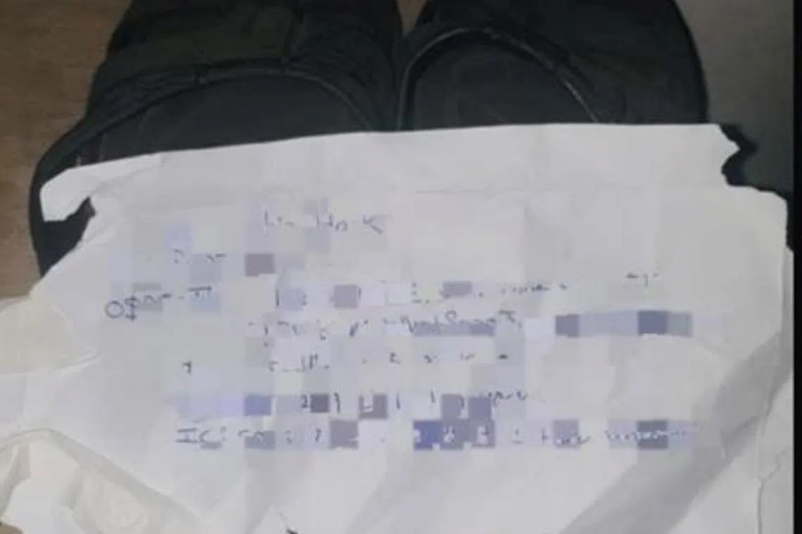 (已签发)柔:狮城二三事:用脚踏车锁锁大门留字条 男子涉大耳窿骚扰被捕
