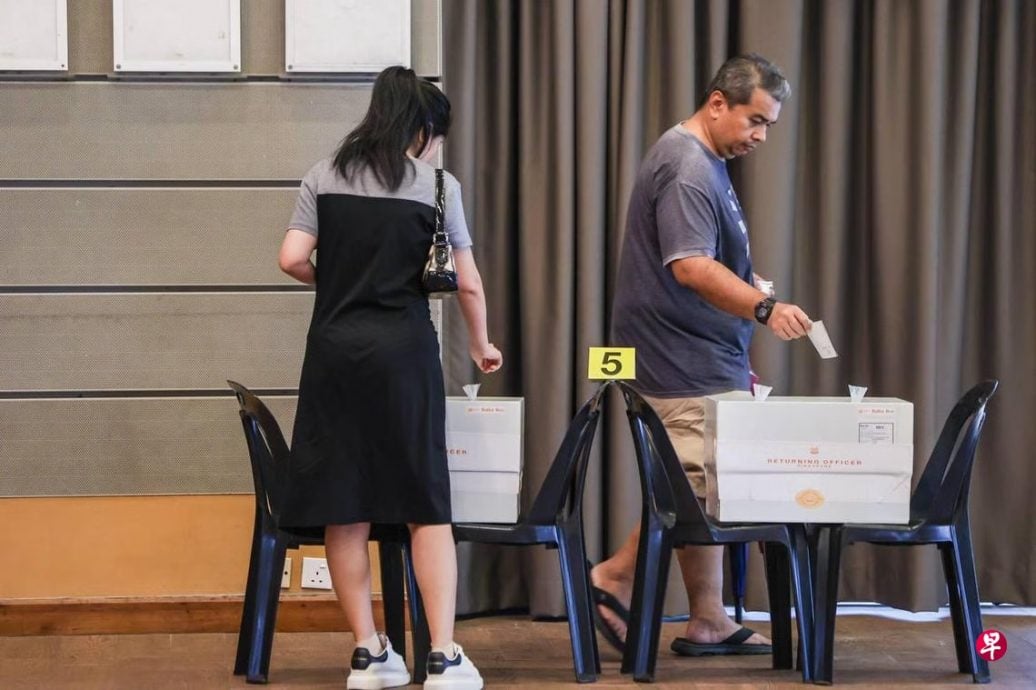 (已签发)柔:狮城二三事:调查:逾半新加坡公民 满意全国大选结果